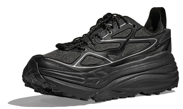 HOKA U STINSON ONE7 Sneakers 'Black/Silver'
