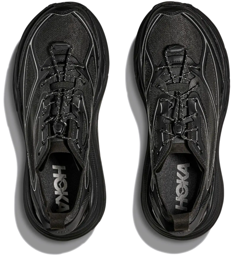 HOKA U STINSON ONE7 Sneakers 'Black/Silver'