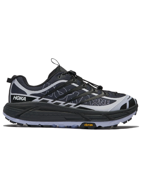 HOKA U Mafate Three2 Wordmark Sneakers 'Carbon Black/Ambient Blue'