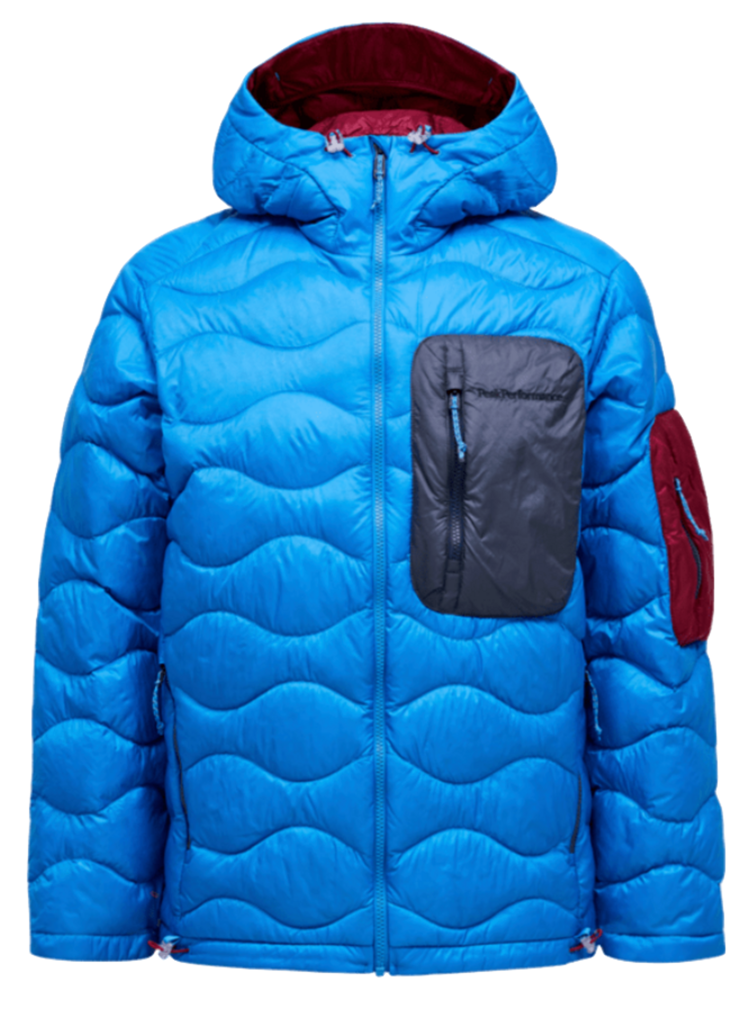 【ルイ】美品【Peak Performance】　M HELILOFT J Peak Performance M Helium Utility Down Hood Jacket 'Azure' | HALO