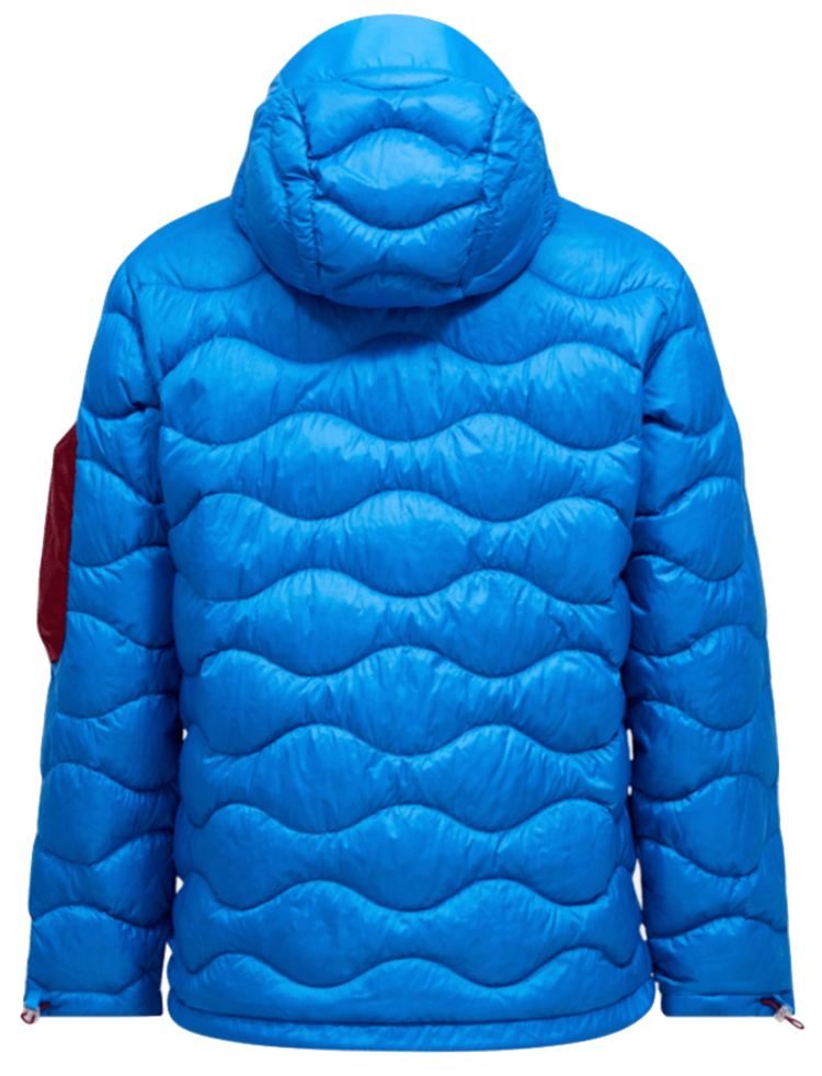 Peak Performance M Helium Utility Down Hood Jacket 'Azure Ascent/Mountain Mist'