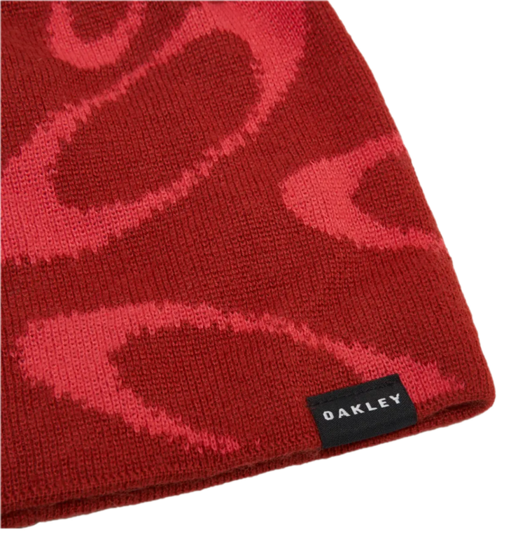 OAKLEY Ellipse Graphic Beanie 'Flame Red'