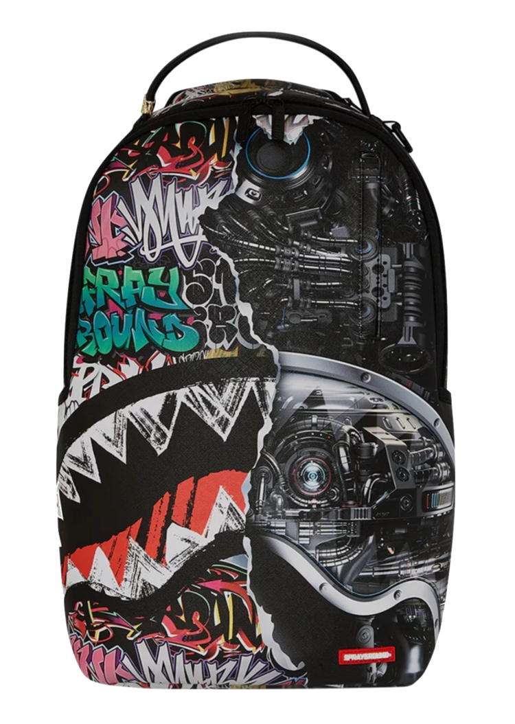 Sprayground Split Cybershark DLXSV Backpack 'Multi'