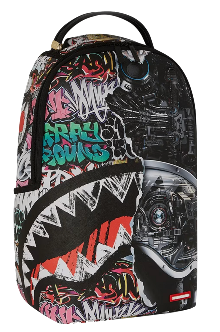 Sprayground Split Cybershark DLXSV Backpack 'Multi'