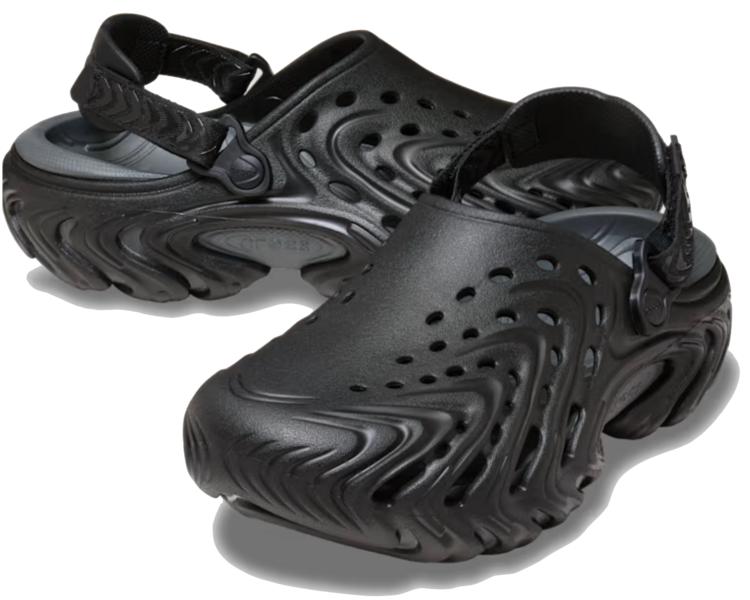 Crocs Echo II Clog 'Chrome/Black'
