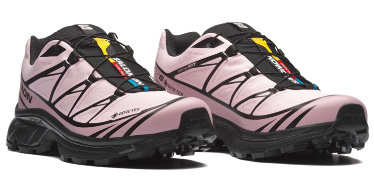 Salomon XT-6 GTX Sneakers 'Black/Icy Pink/Dawn Pink'