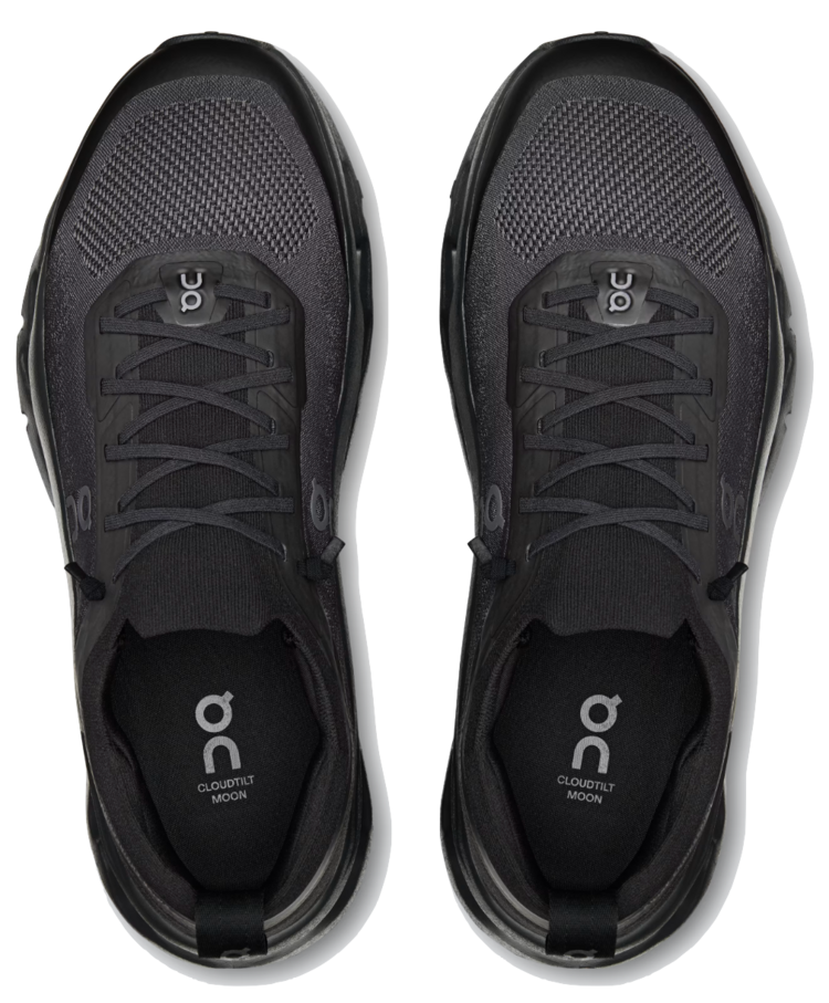On Cloudtilt Moon Men Sneakers 'Black/Black'