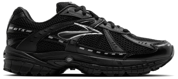 Brooks Adrenaline GTS 10 Sneakers 'Black/Ebony/Silver'