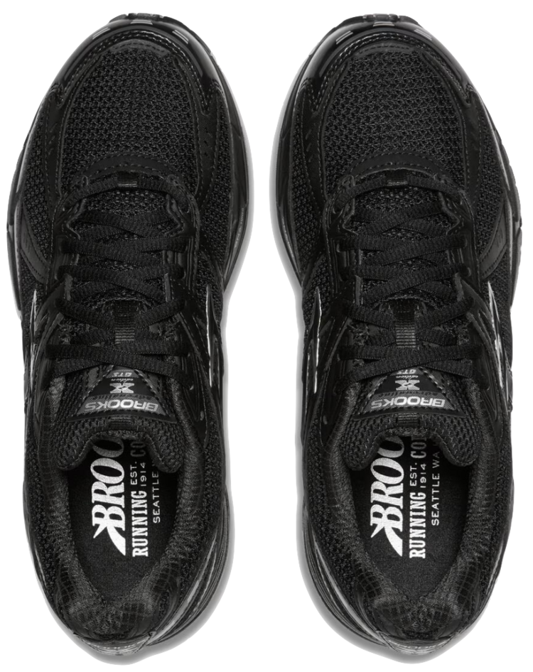 Brooks Adrenaline GTS 10 Sneakers 'Black/Ebony/Silver'
