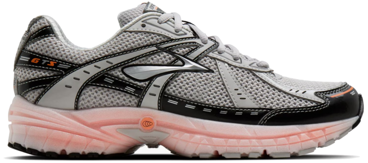 Brooks Adrenaline GTS 10 Sneakers 'Quiet Grey/Black/Coral Rose'
