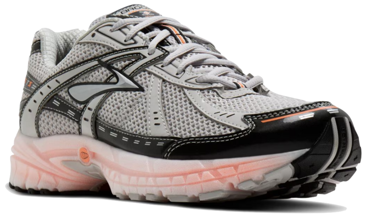 Brooks Adrenaline GTS 10 Sneakers 'Quiet Grey/Black/Coral Rose'