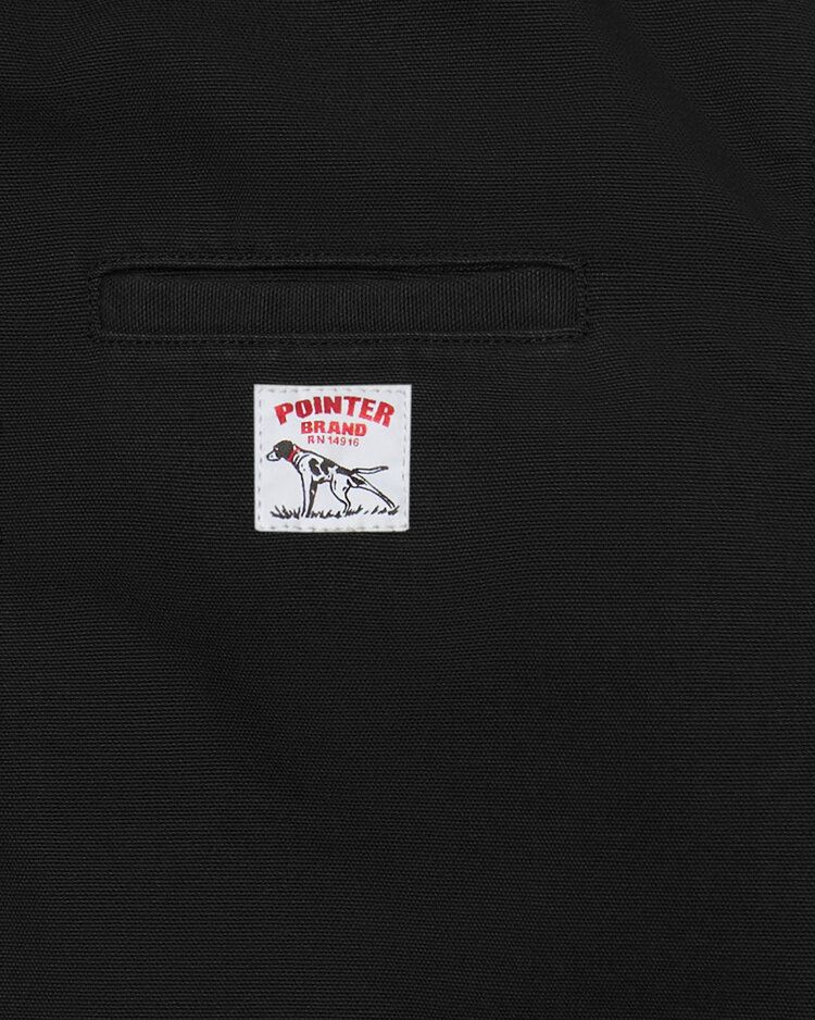 Pointer Brand Easy Work Padded Jacket 'Black Garment Washed'