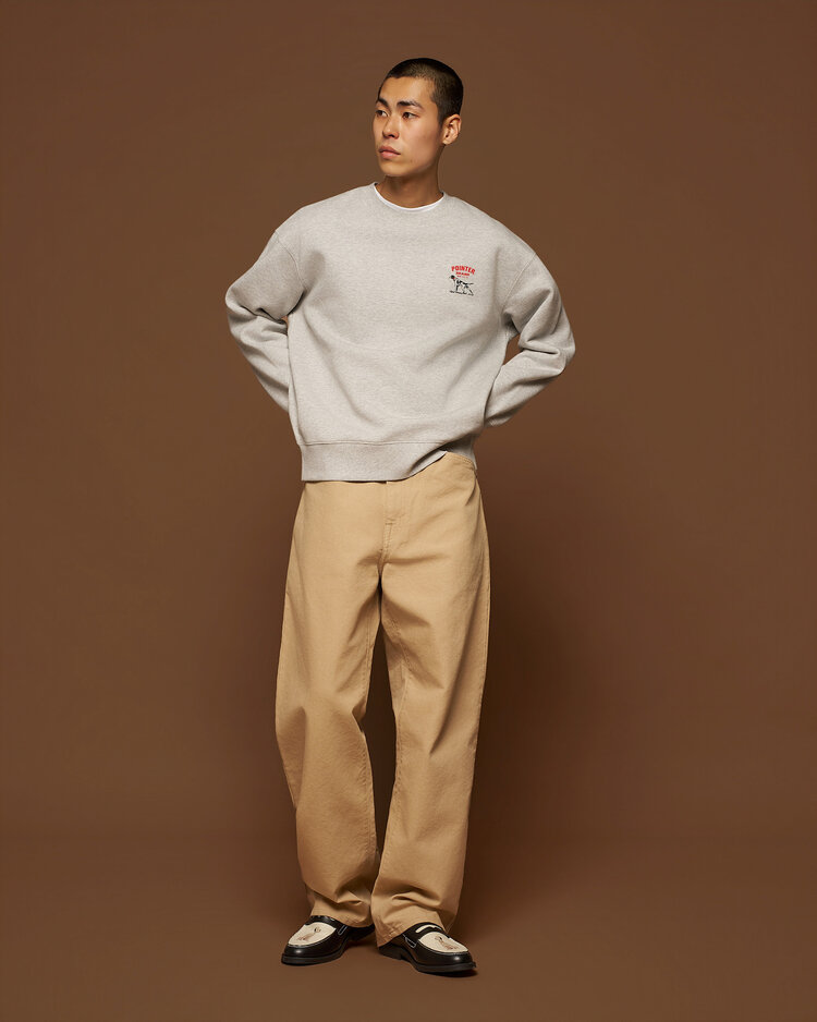 Pointer Brand Ballin Pant 'Beige Garment Washed'