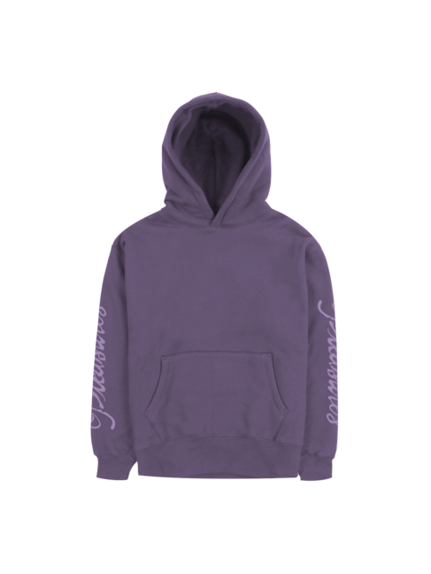 Pleasures Scrawl Hoodie 'Eggplant'