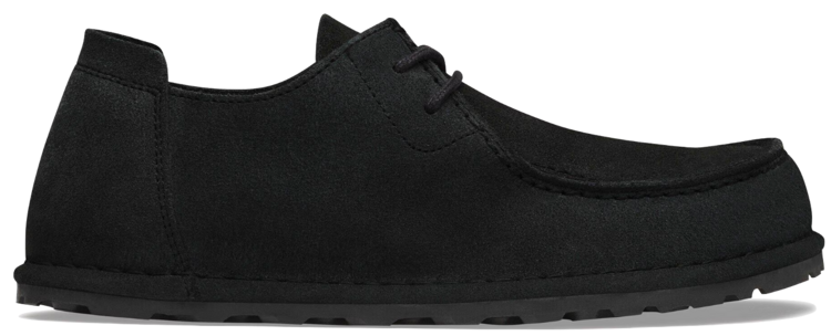 BIRKENSTOCK Utti Lace Suède Shoes 'Black'