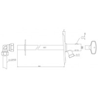 Vorstbestendige Gevelkraancombinatie 15X3/4