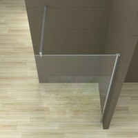 Inloopdouche Met Muurprofiel 130X200 Cm En 10 Mm Nano Anti Kalk Glas