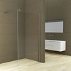 Inloopdouche Met Muurprofiel 100X200 Cm En 10 Mm Nano Anti Kalk Glas