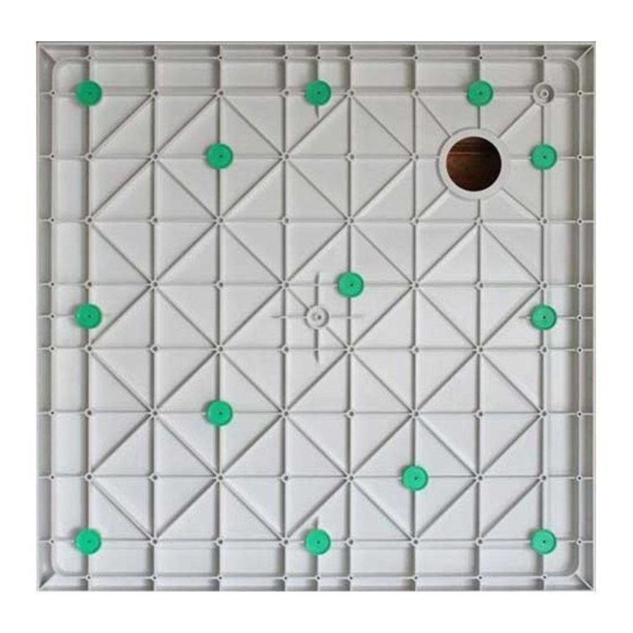 Luxe Douchebak Vierkant 90X90X4 Cm Wit