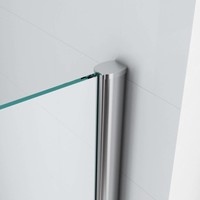 Safety Glass 2.0 Inloopdouche + Muurprofiel 10Mm Nano Glas (In 4 Maten Verkrijgbaar)