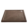 Aqua Royal Hardstenen douchebak 100x100x5 cm vierkant