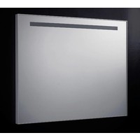Spiegel 90cm Aluminium met TL Verlichting en schakelaar