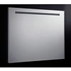Aqua Royal Spiegel 100cm Aluminium met TL Verlichting en schakelaar