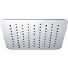 Ufo Luxe Hoofddouche Vierkant 200Mm Ultra Plat Chroom