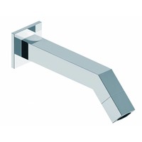 Donn Toiletkraan Muur Vierkant Chroom