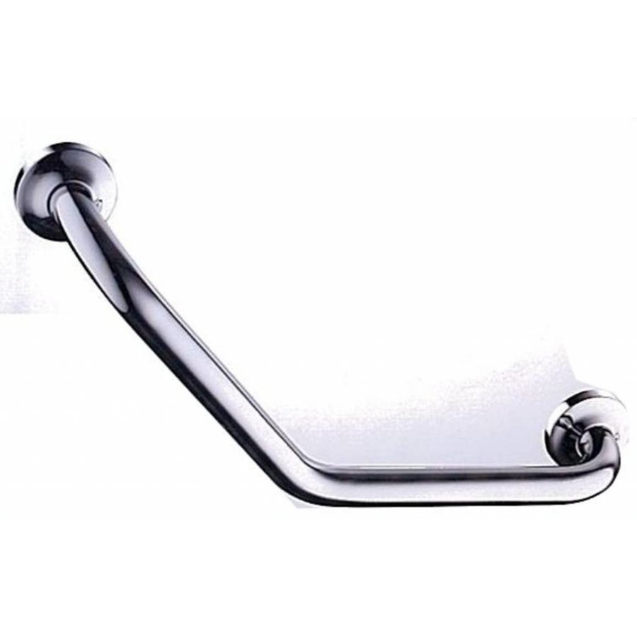 Hades Gebogen Badgreep Chroom