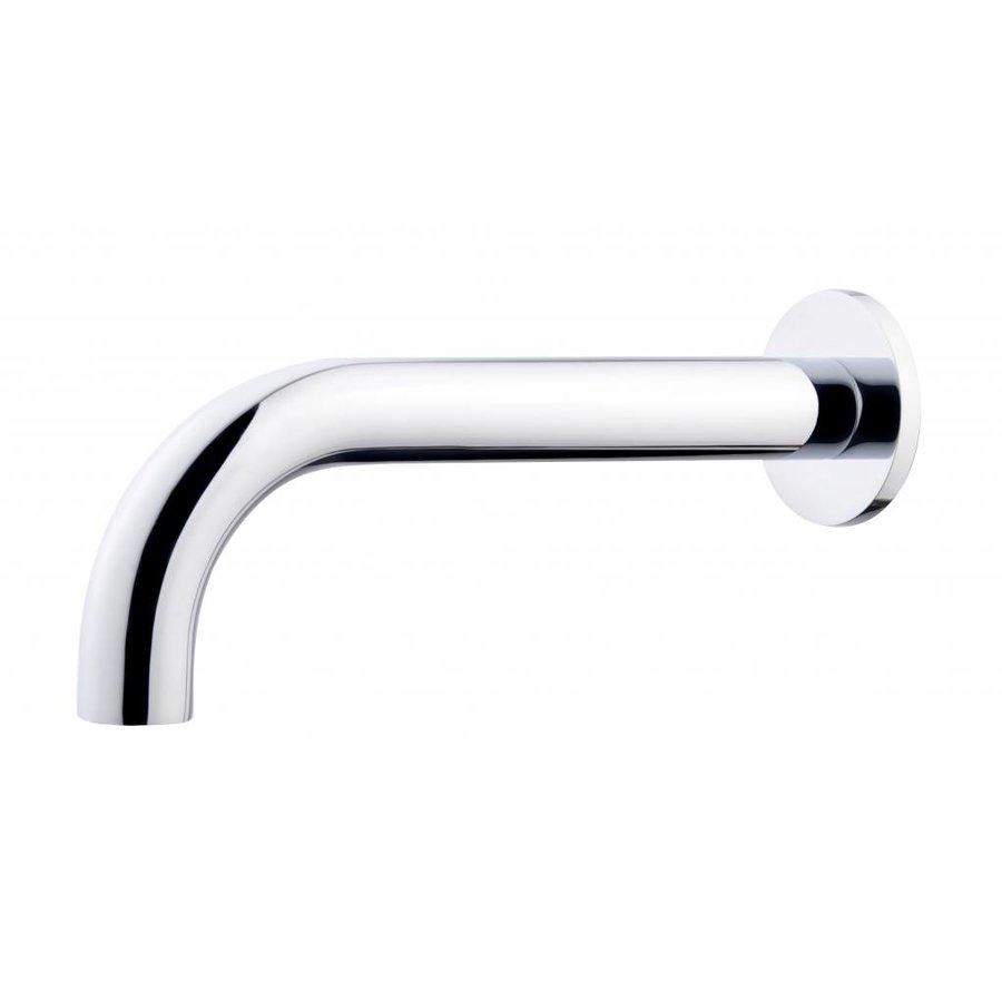 Inbouw-Baduitloop Rond 20 Cm 1/2" Chroom