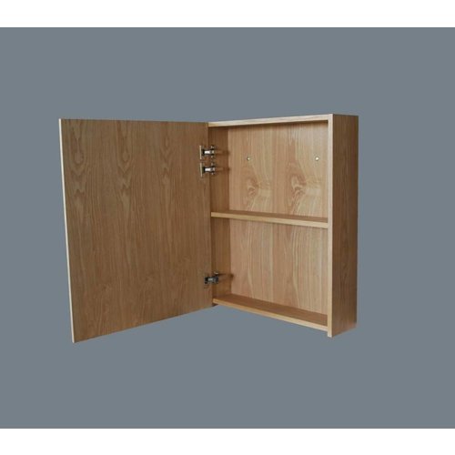 Spiegelkast Wood 60 cm massief Geolied Eiken 