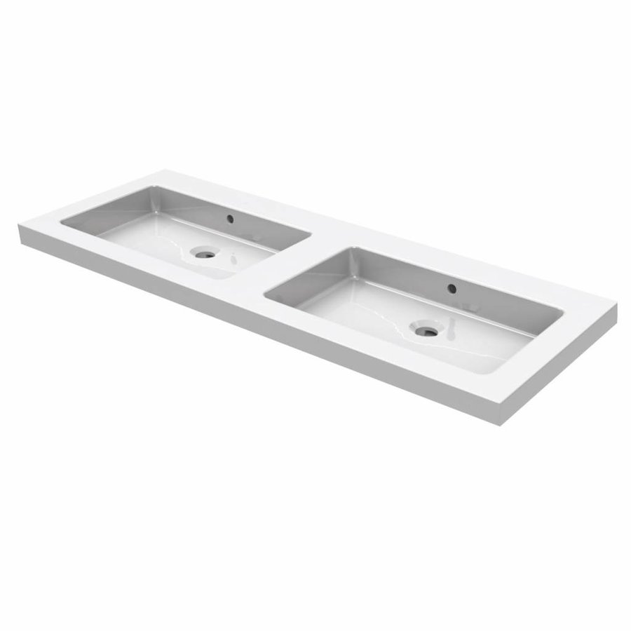 Meubelwastafel Keramisch 80X46 (0 Of 1 Kraangat)