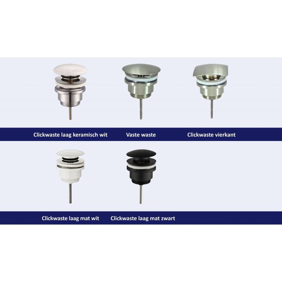 Fonteinset Versus Links Zwart Rvs (Keuze Uit 8 Kranen)