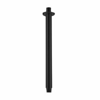 Plafonduitloop Nero 30 Cm Mat Zwart