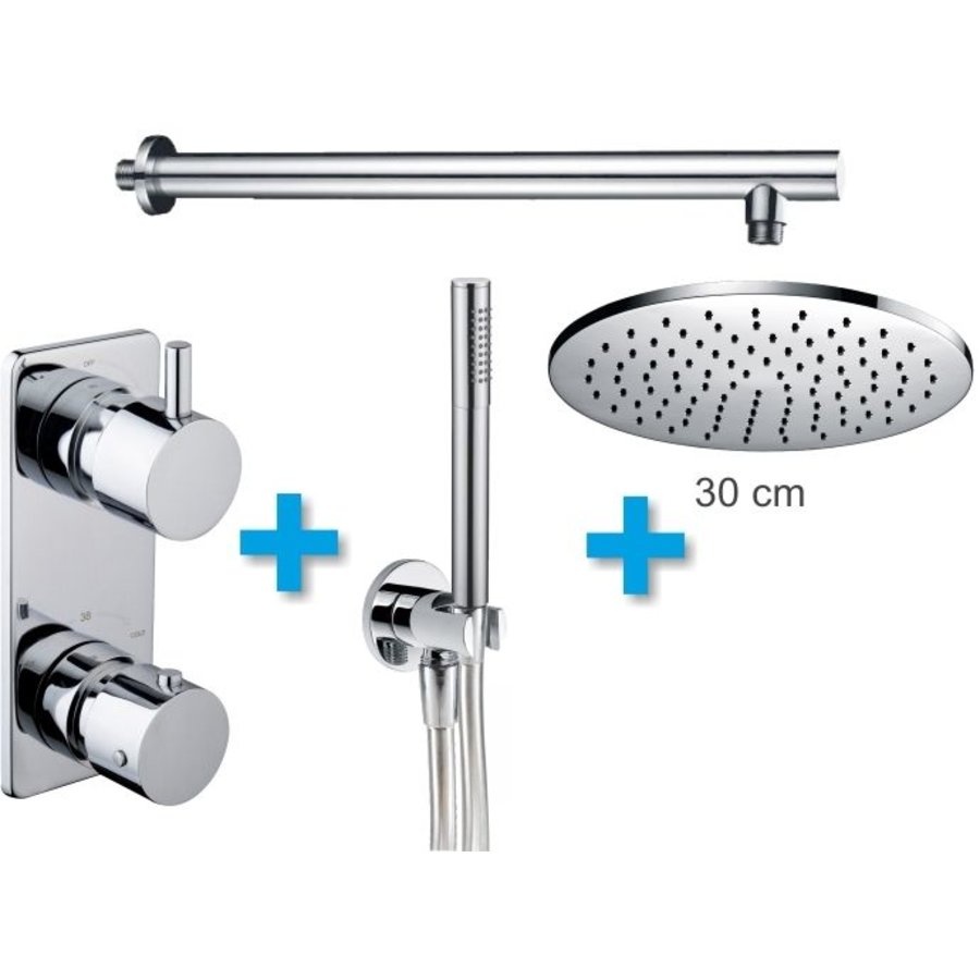Inbouw Regendouche Amon Round Set Type 4