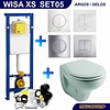 Wisa XS Toiletset 05 Sphinx Econ 2 met Argos/Delos drukplaat