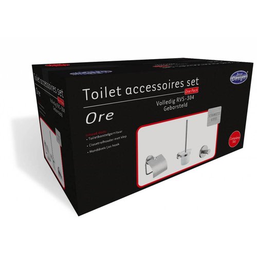 Ore Toilet Accessoires Set 