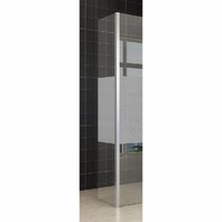 Douchewand 140X200Cm 8Mm Met Schaamband Nano Glas