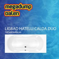 Ligbad Hatelli Calda duo 180x80x48 cm