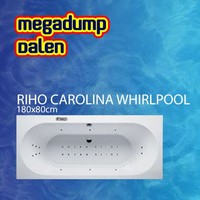 Ligbad Carolina 180x80x48 cm sportpakket deluxe whirlpool