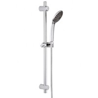 Vitalio Joy 1 glijstangset met handdouche 1 stand doucheslang 175cm glijstang chroom