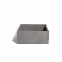 Opzet Wastafel Immissio Beton 39x39x16 cm ( 6 Kleuren)