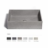 Opzet Wastafel Immissio Beton 60x40x17 cm ( 6 Kleuren)