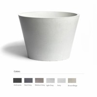 Opzet Wastafel Circum Beton 38x31 cm ( 6 Kleuren)