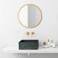 Opzet Wastafel In Vivo Beton 38x38x16 cm (6 Kleuren)