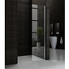 Wiesbaden zijwand + muurprofiel 400x2000 10mm NANO glas