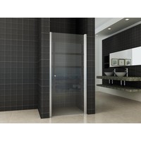 Wiesbaden nisdeur met profiel 100x200 cm 8mm NANO glas