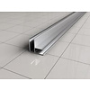 Wiesbaden hoekprofiel tbv glaswand 1cm 200cm chroom