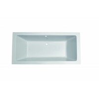 Wiesbaden Santino SQ inbouw ligbad 180*80*49 cm wit DUO